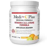 Medi-C Plus Vitamin C & L-Lysine with Calcium Ascorbate (Citrus  - 1 kg)