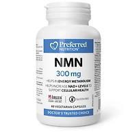 PREFERRED NUTRITION NMN 300 mg 60 Veggie Caps