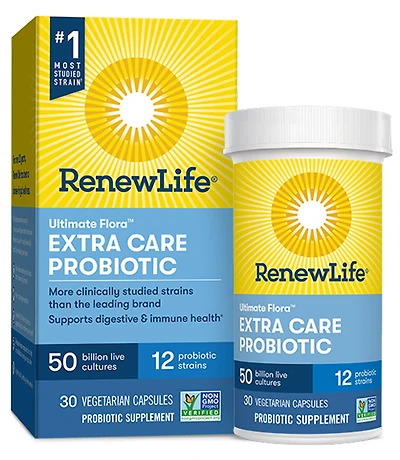RENEW LIFE Ultimate Flora Critical Care Probiotic  50 Billion (Shelf Stable - 30 veg caps)