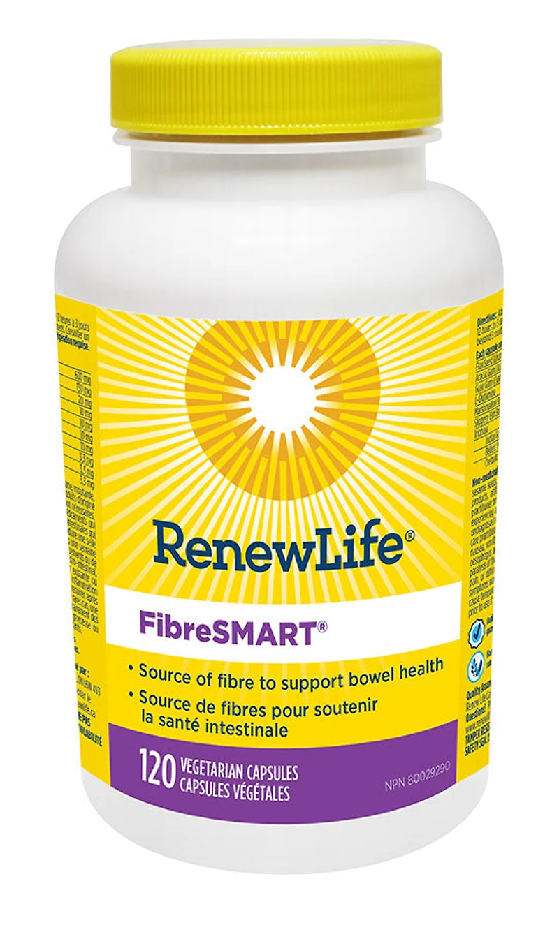 RENEW LIFE FibreSMART (120 veg caps)
