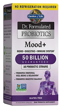 DR FORMULATED Probiotics Mood+ 50 Billion (60 veg caps)