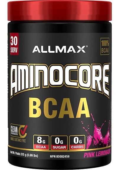 ALLMAX AMINOCORE BCAA (Pink Lemonade - 315 gr)