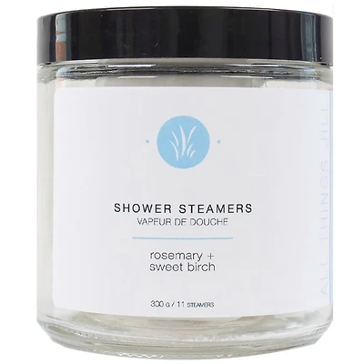 ALL THINGS JILL Shower Steamers (Rosemary + Sweet Birch - 11 ct)