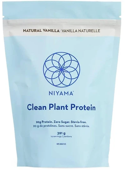 NIYAMA Clean Plant Protein (Natural Vanilla - 391 g)