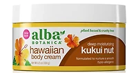 ALBA BOTANICA Moisturizing Kukui Nut Body Cream (184 gr)