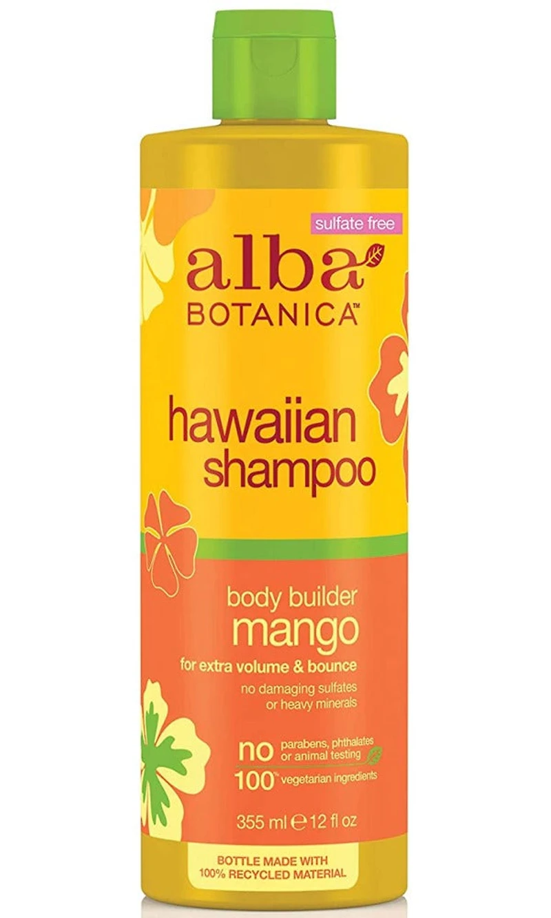 ALBA BOTANICA Body Builder Mango Shampoo (355 ml)