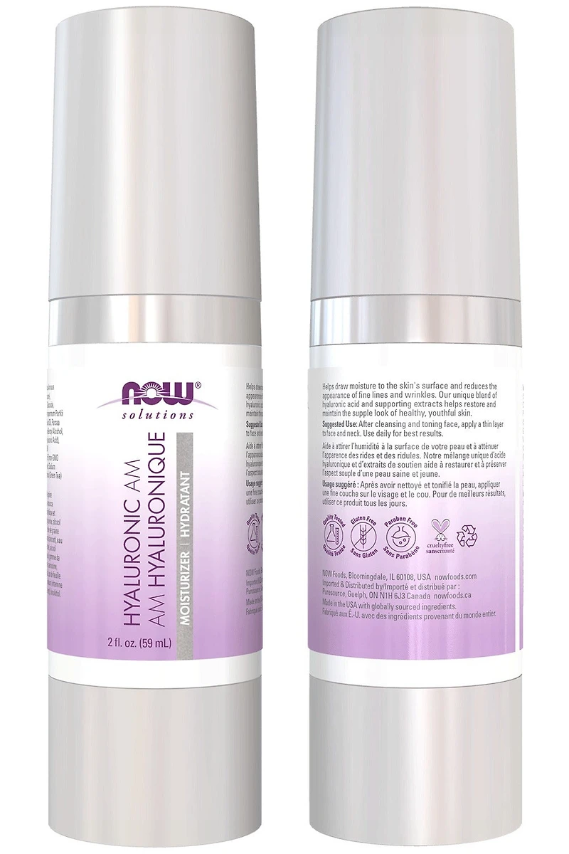 NOW Hyaluronic Acid Moisturizer AM (59 ml)