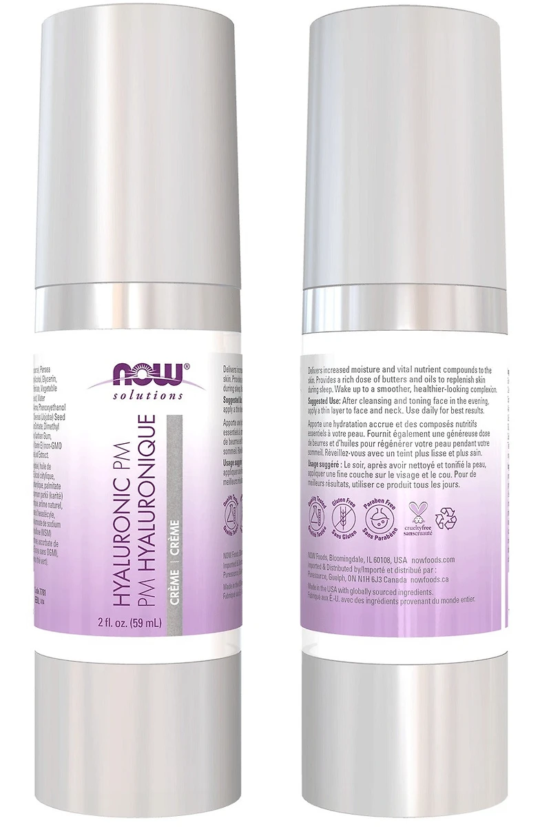 NOW Hyaluronic Acid Crème PM (59 ml)