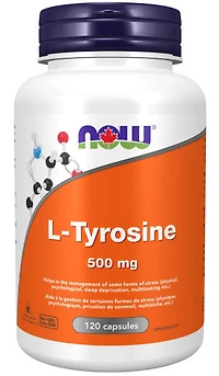 NOW L-Tyrosine (500 mg - 120 caps)