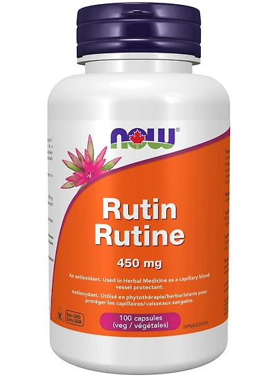 NOW Rutin (450 mg - 100 Veg Capsules)