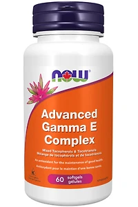 NOW Advanced Gamma E Complex (60 Softgels)