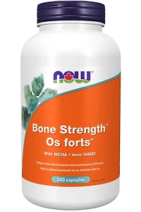 NOW Bone Strength (with MCHA  240 caps)
