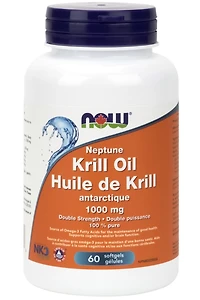 NOW Neptune Krill (1000 mg - 60 Softgels)