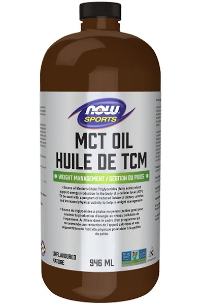 NOW SPORTS MCT Oil Liquid (946 ml)