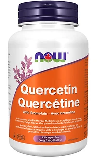 NOW Quercetin with Bromelain (120 vcaps)