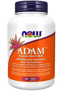 NOW ADAM Superior Men's Multi  (Iron Free - 90 sgels)