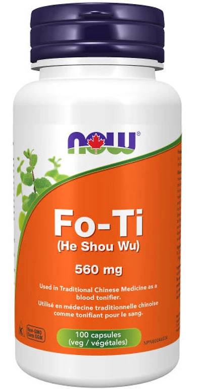 NOW Fo-Ti (He Shou Wu) (560 mg - 100 veg caps)