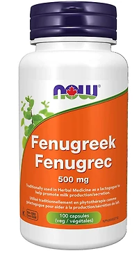 NOW Fenugreek  (500 mg - 100 caps)