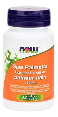 NOW Saw Palmetto Extract (60 sgels)