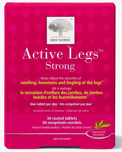 NEW NORDIC Active Legs (Blood Circulation - 30 tabs)