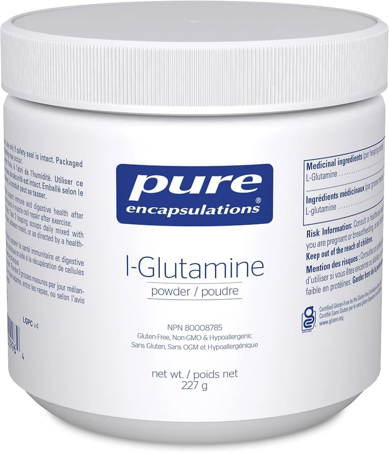 PURE ENCAPSULATIONS L-Glutamine Powder (227 Grams)