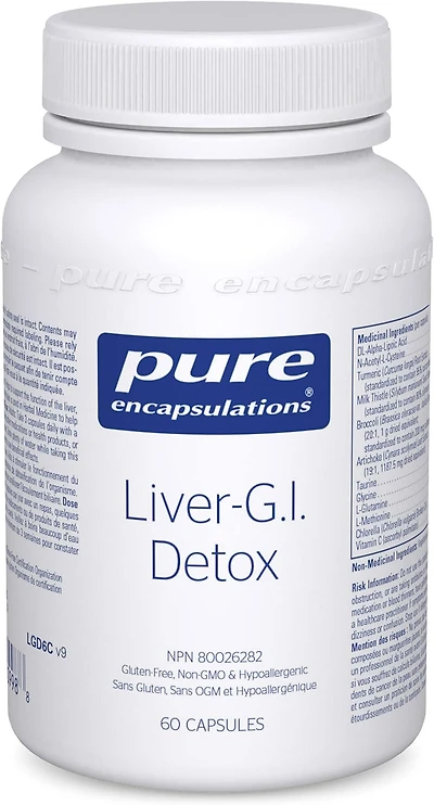 PURE ENCAPSULATIONS Liver-G.I. Detox (60 caps)