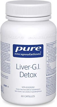 PURE ENCAPSULATIONS Liver-G.I. Detox (60 caps)