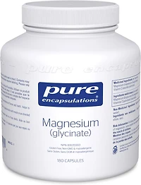 PURE ENCAPSULATIONS Magnesium (glycinate - 180 veg caps)