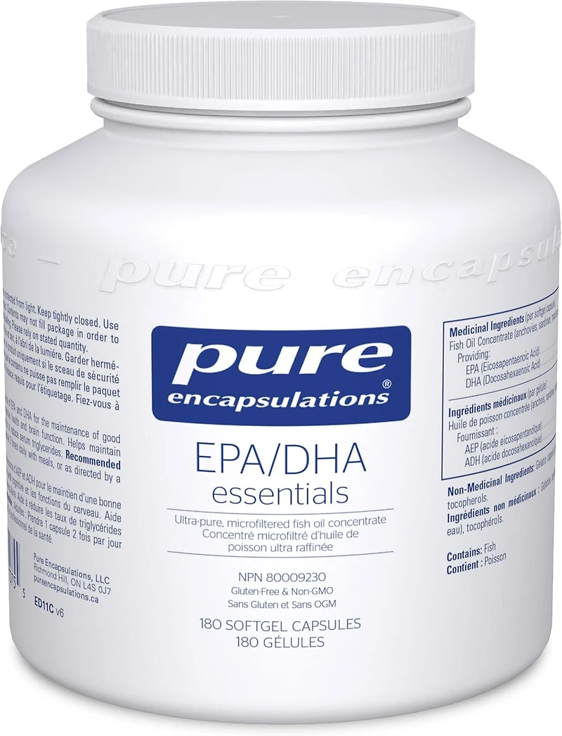 PURE ENCAPSULATIONS EPA/DHA Essentials (180 sgels)