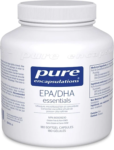 PURE ENCAPSULATIONS EPA/DHA Essentials (180 sgels)