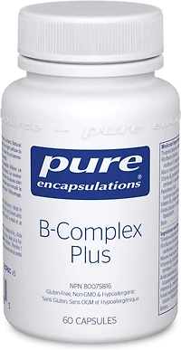 PURE ENCAPSULATIONS B-Complex Plus (120 veg caps)