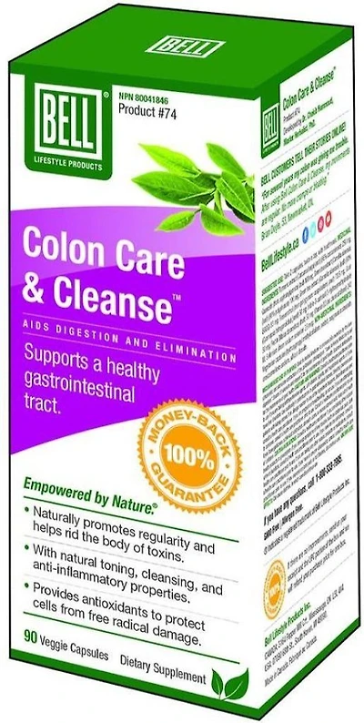 BELL Colon Care and Cleanse (90 caps)