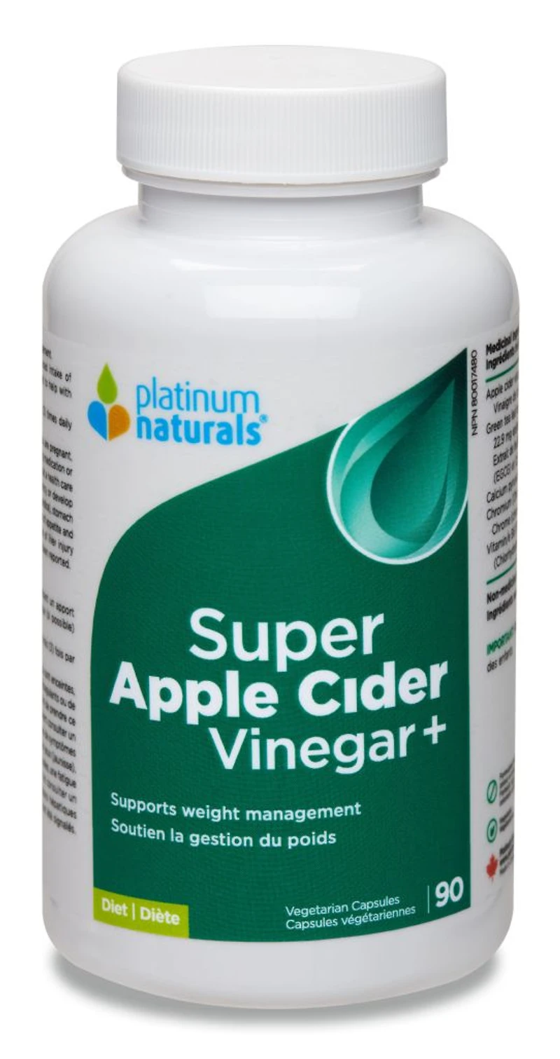 PLATINUM Super Apple Cider Vinegar+ (90 sgels)