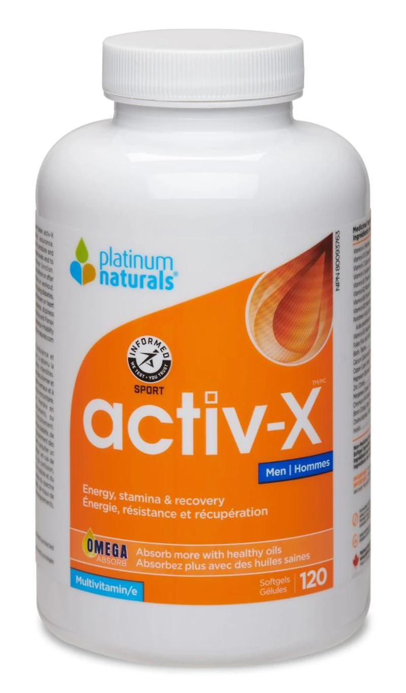 PLATINUM Activ-X for Men (120 sgels)