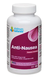 PLATINUM Prenatal Anti-Nausea (60 sgels)