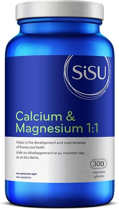 SISU Calcium & Magnesium 1: 1 (300 caps)