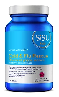 SISU Kids Cold & Flu Rescue (Berry - 60 chews)