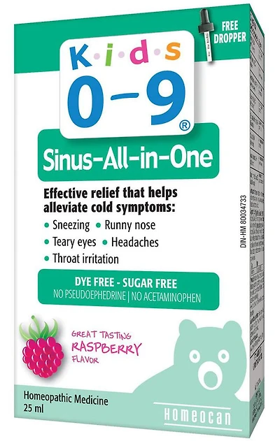HOMEOCAN Kids 0-9 Sinus-All-In-One (25 ml)