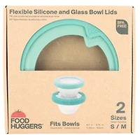 FOOD HUGGERS Set of 2 Lids (Sml - Med)
