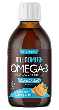AQUAOMEGA Omega 3 High EPA (Orange - 225 ml)