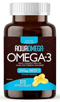 AQUAOMEGA Omega-3 High EPA (120 sgels)
