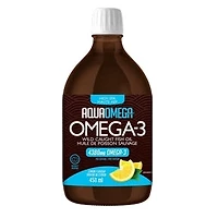 AQUAOMEGA Omega 3 High EPA (Lemon - 450 ml)