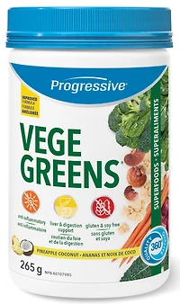 PROGRESSIVE VegeGreens (Pinapple Coconut - 265 gr)