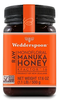 WEDDERSPOON 100% Raw Manuka Honey (Kfactor 16