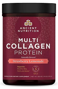 ANCIENT NUTRITION Multi Collagen Protein (Strawberry Lemonade - 262 gr)
