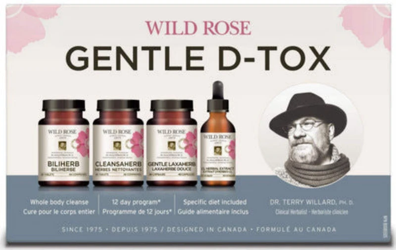 WILD ROSE Gentle Herbal D-Tox Kit
