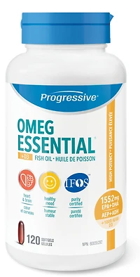 PROGRESSIVE OmegEssential + D (120 sgels)