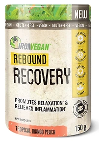 IRON VEGAN Rebound Recovery (Tropical Mango Peach - 150 gr)