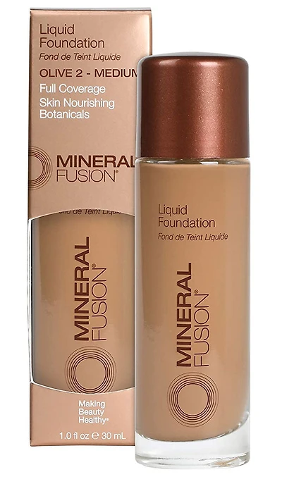 MINERAL FUSION Liquid Foundation Olive (30 ml