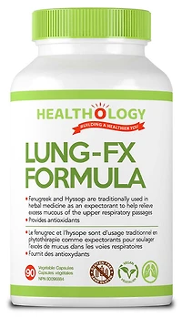 HEALTHOLOGY Lung FX Formula (90 veg caps)